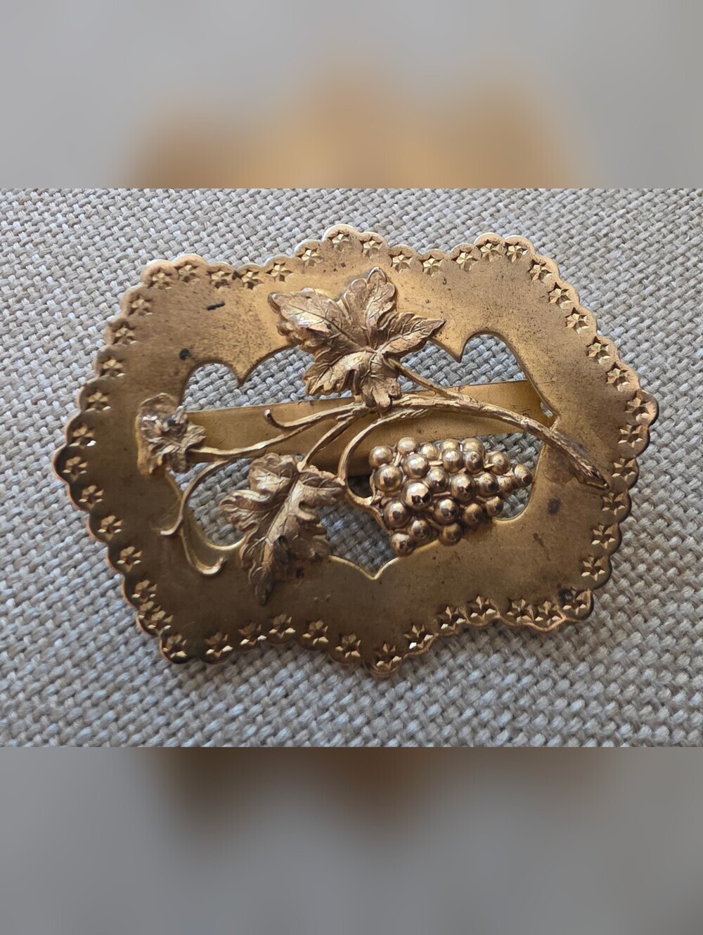 ANTIQUE VICTORIAN SASH BUCKLE  1800'S